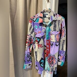 Wrangler Cowboy Cut Regular Fit Shirt 
Sz 16 1/2